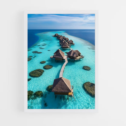 ap-overwater bungalows-3 cadre Blanc
