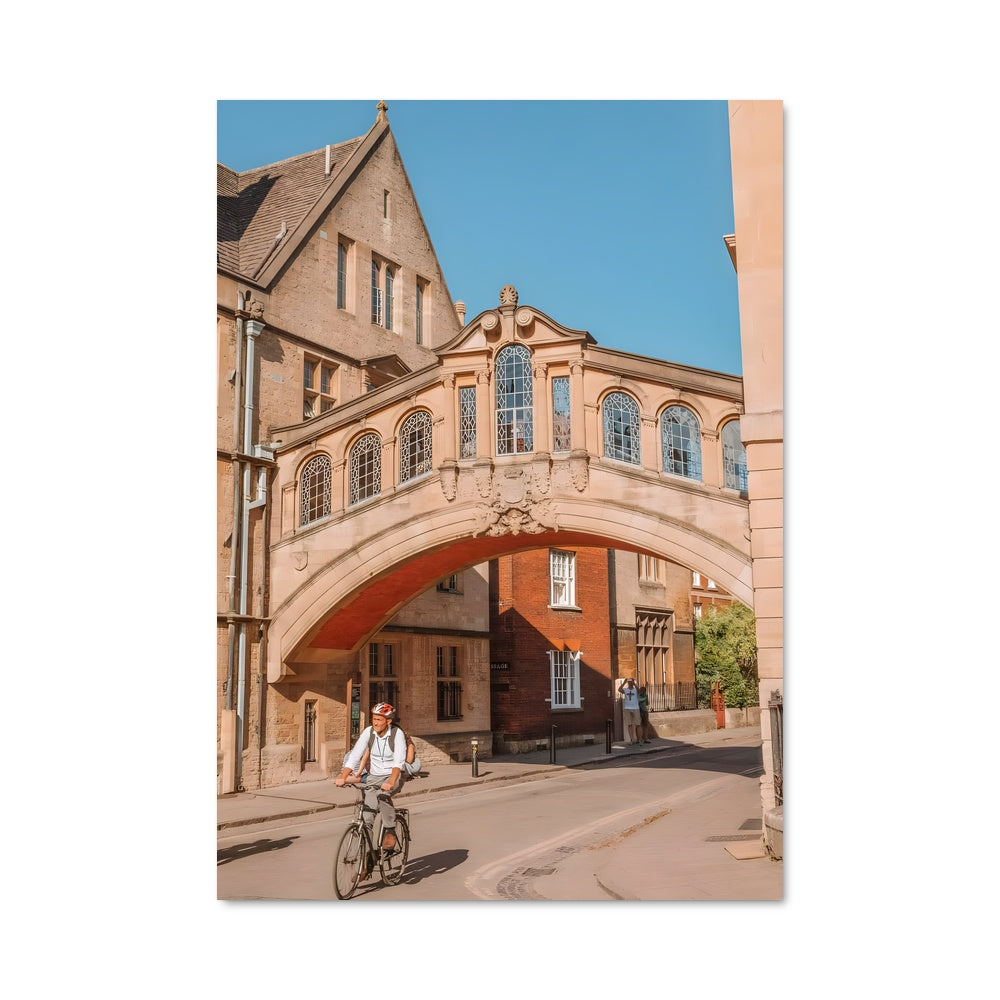 Poster Pédale sous le Pont