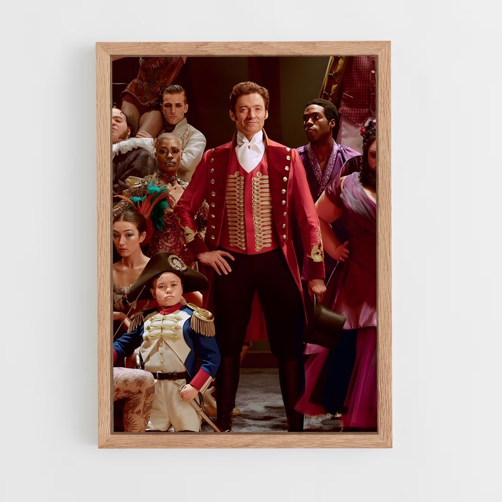 ap-p.t. barnum-1 cadre Bois clair