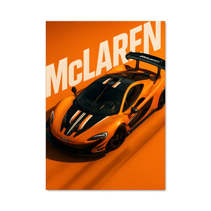 Poster Turbo Orange