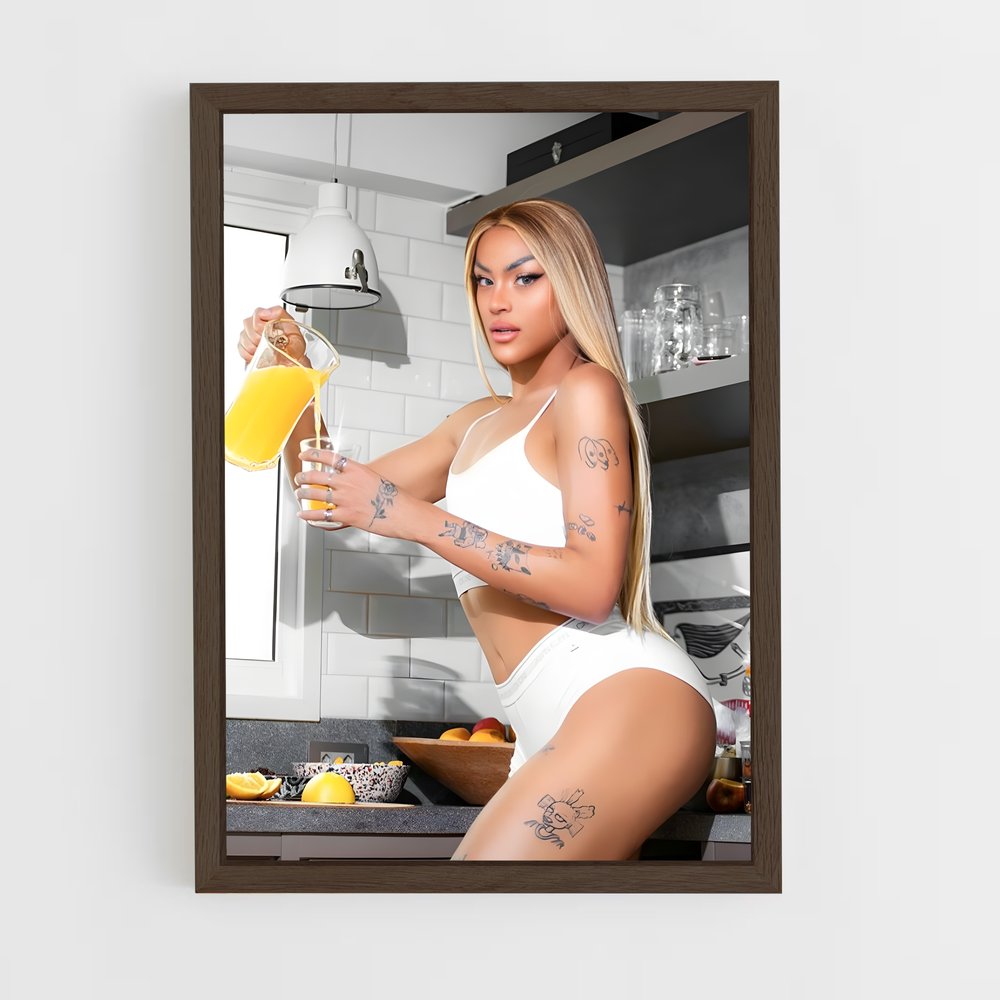 ap-pabllo vittar-8 cadre Bois foncé