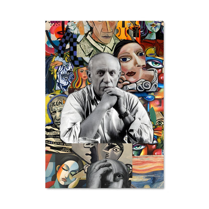 Poster Harmonie Cubiste