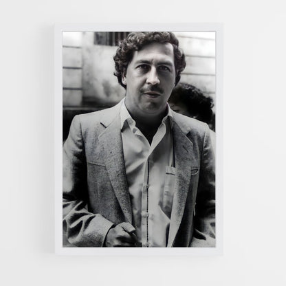 ap-pablo escobar-11 cadre Blanc