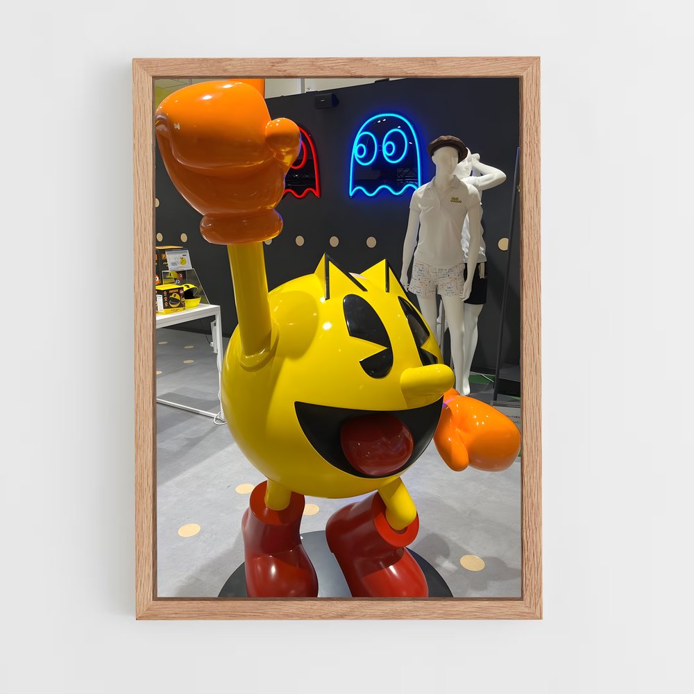 ap-pac-man-2 cadre Bois clair