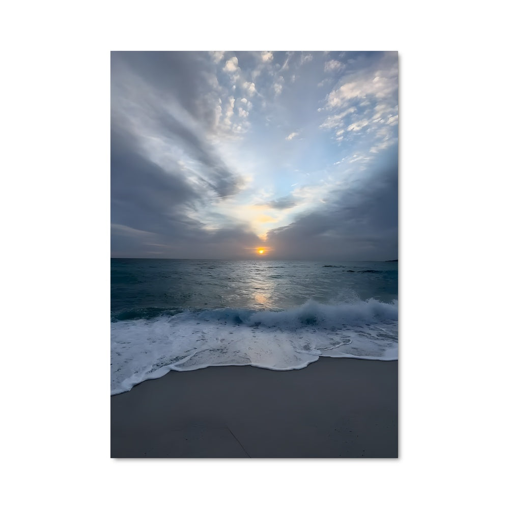 Poster Vagues de Pacifique