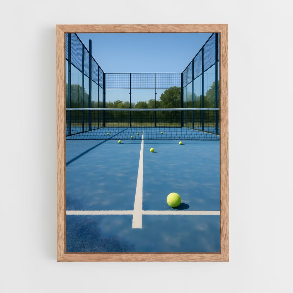 ap-padel-1 cadre Bois clair