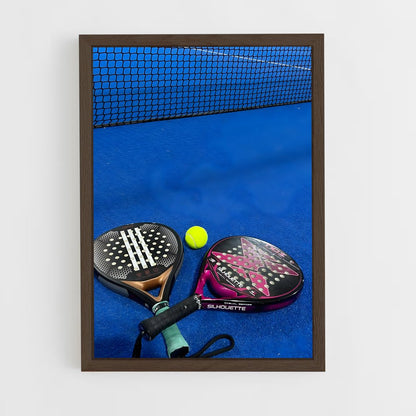 ap-padel-6 cadre Bois foncé