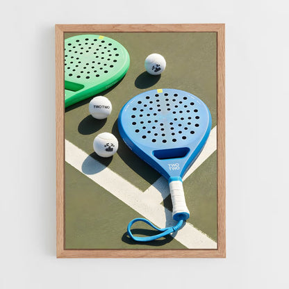 ap-padel-7 cadre Bois clair