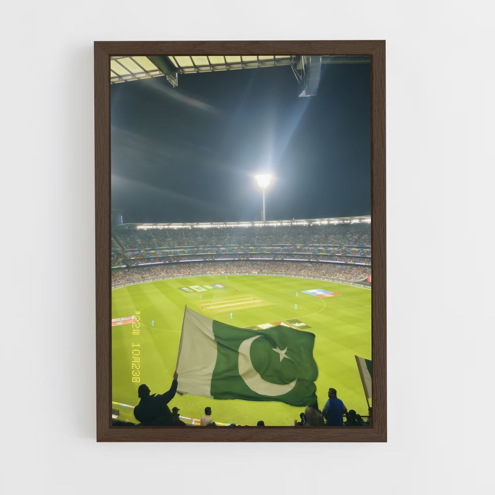ap-pakistan national football team-3 cadre Bois foncé