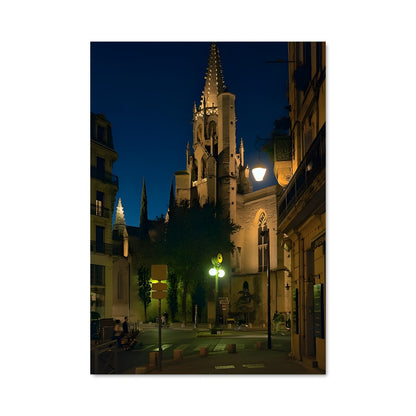 Poster Rue des Papes