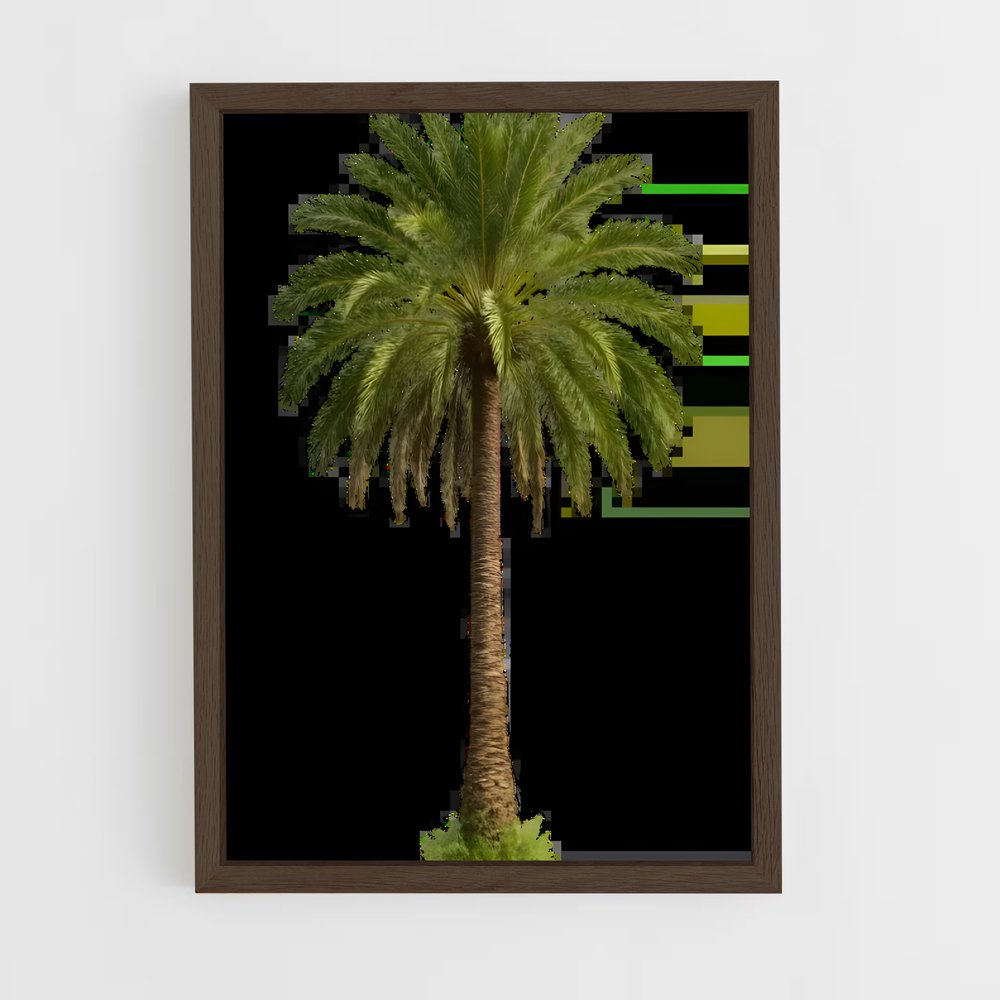 ap-palm-5 cadre Bois foncé