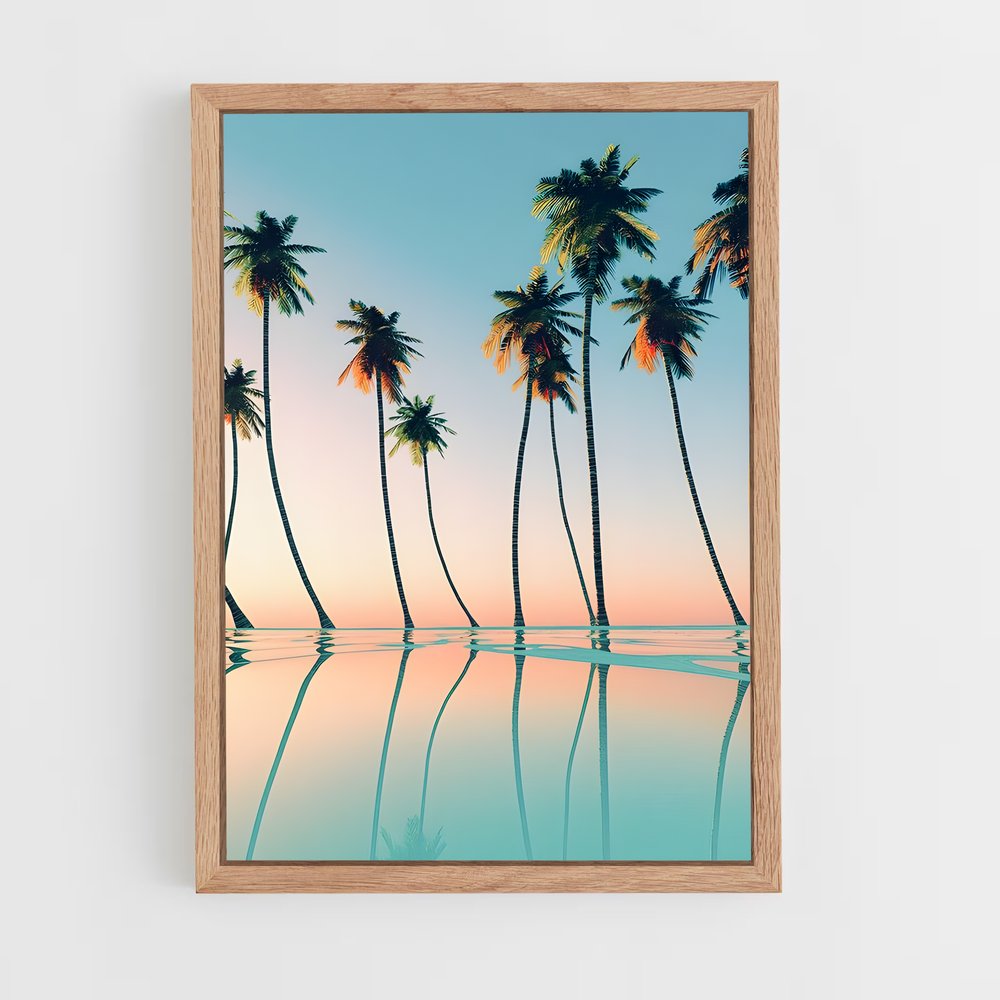 ap-palm-9 cadre Bois clair