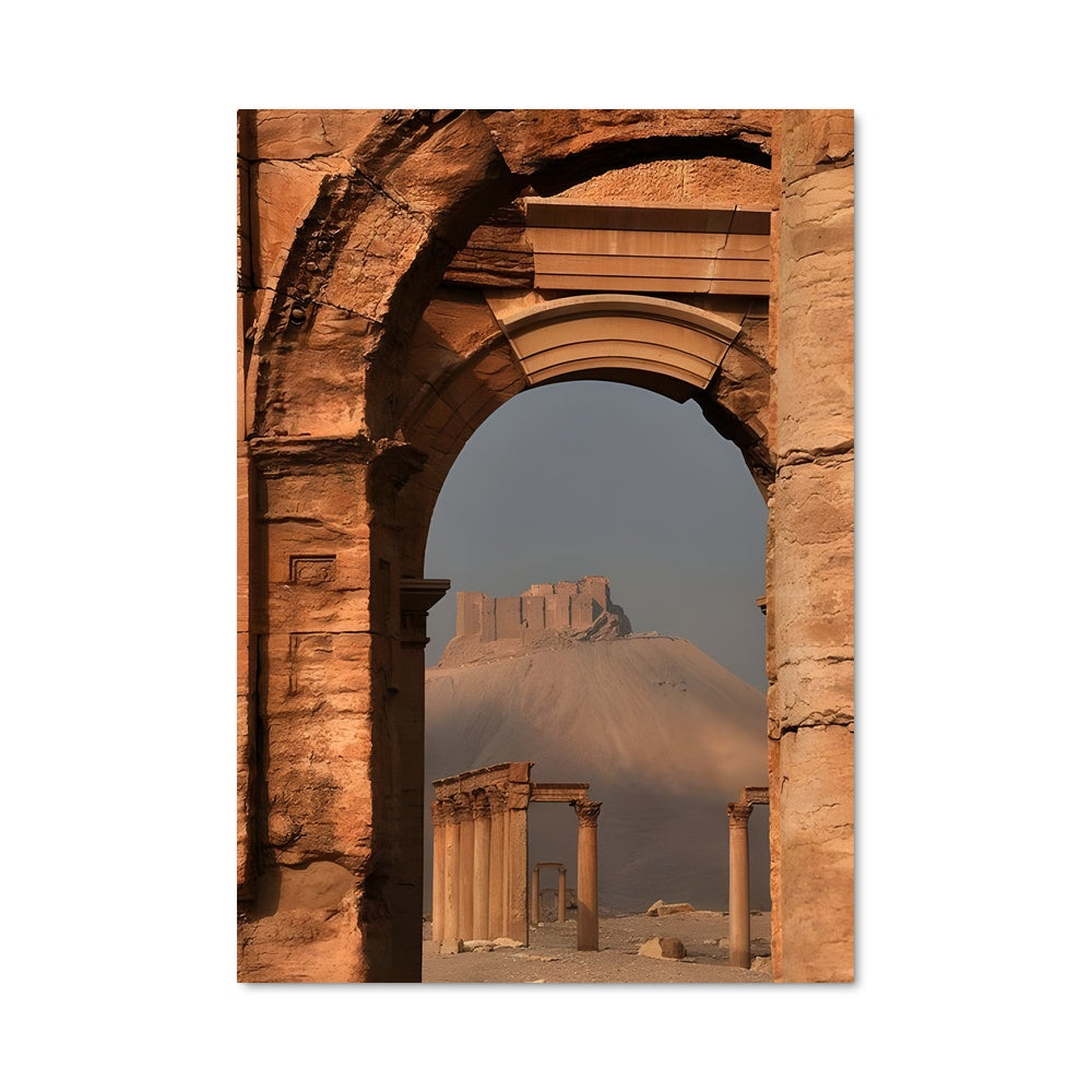 Poster Palmyra ruins 89370