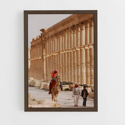 ap-palmyra ruins-1 cadre Bois foncé