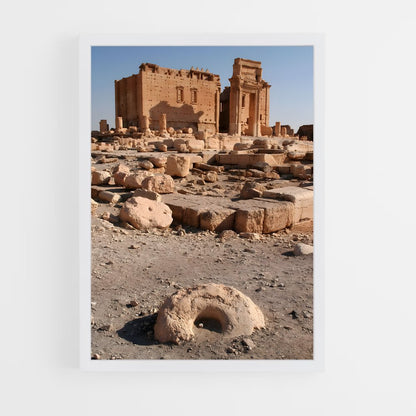 ap-palmyra ruins-5 cadre Blanc