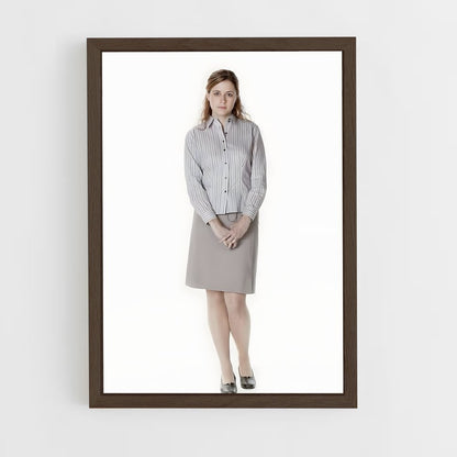 ap-pam beesly-1 cadre Bois foncé