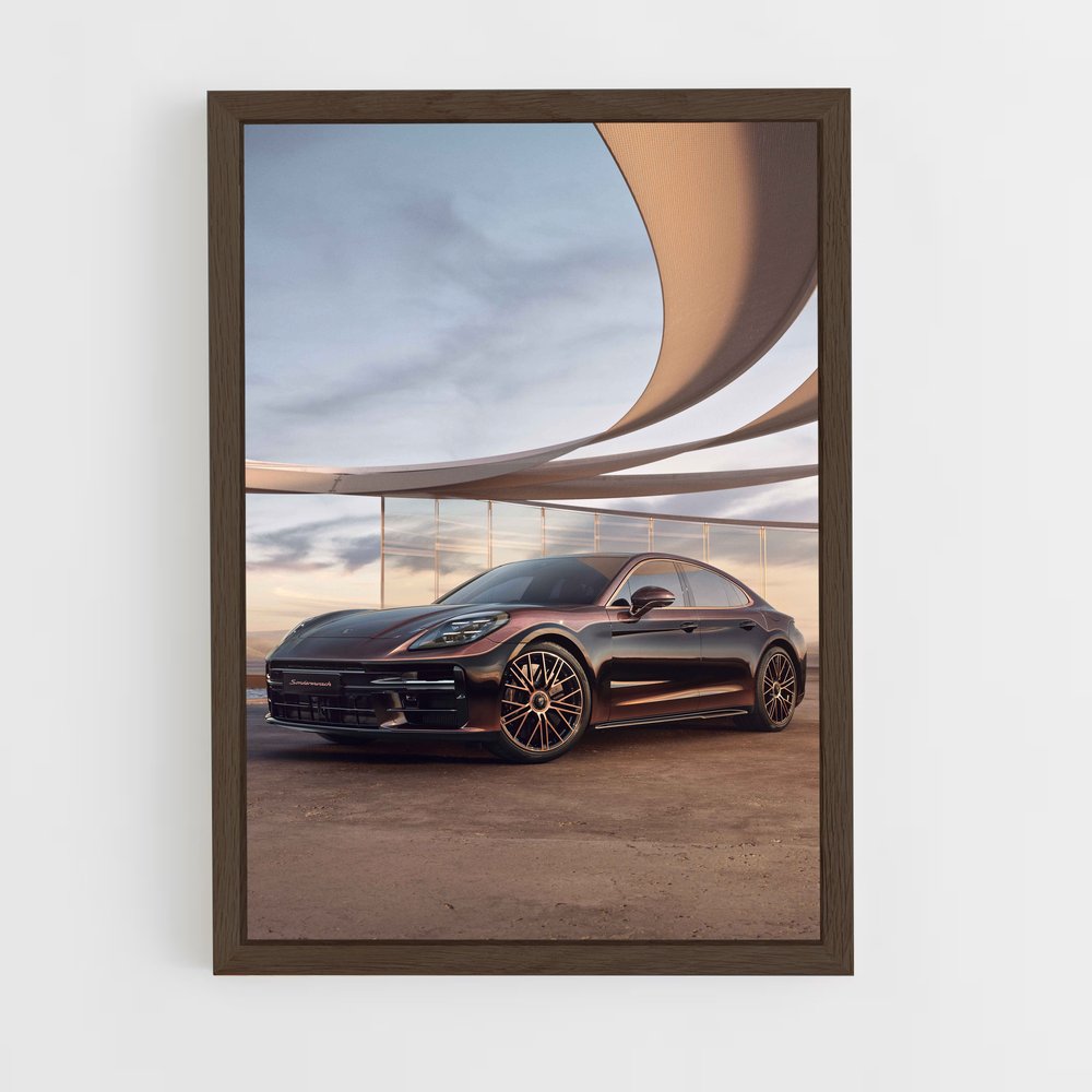 ap-panamera turbo s-2 cadre Bois foncé