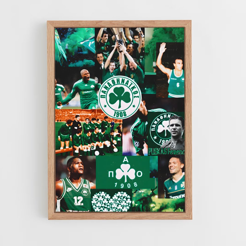 ap-panathinaikos fc-4 cadre Bois clair