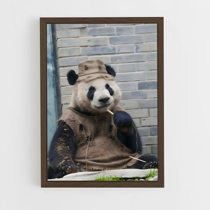 ap-panda-2 cadre Bois foncé