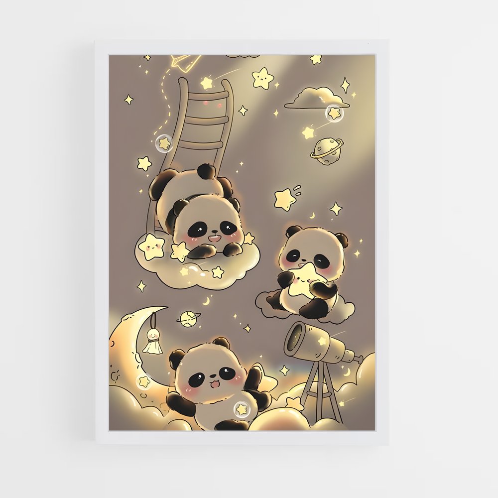 ap-panda-8 cadre Blanc