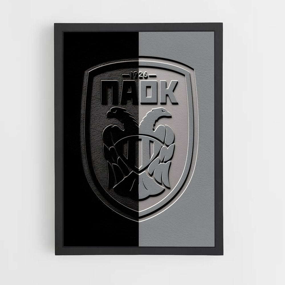 ap-paok thessaloniki fc-4 cadre Noir