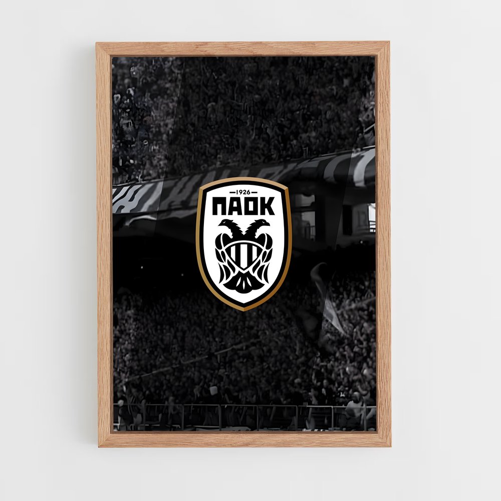 ap-paok thessaloniki fc-6 cadre Bois clair