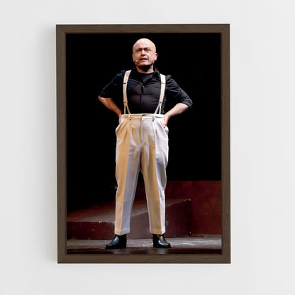 ap-paolo cevoli-3 cadre Bois foncé