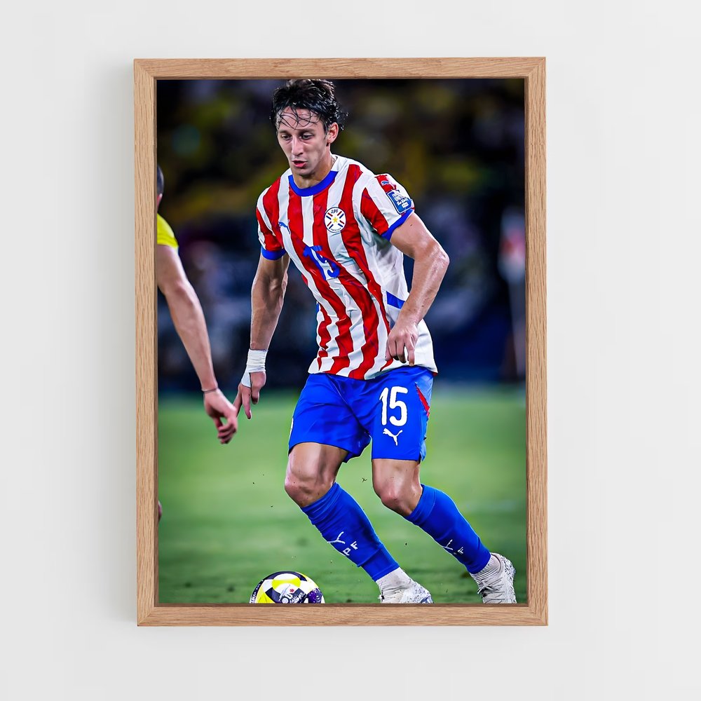 ap-paraguay national football team-4 cadre Bois clair