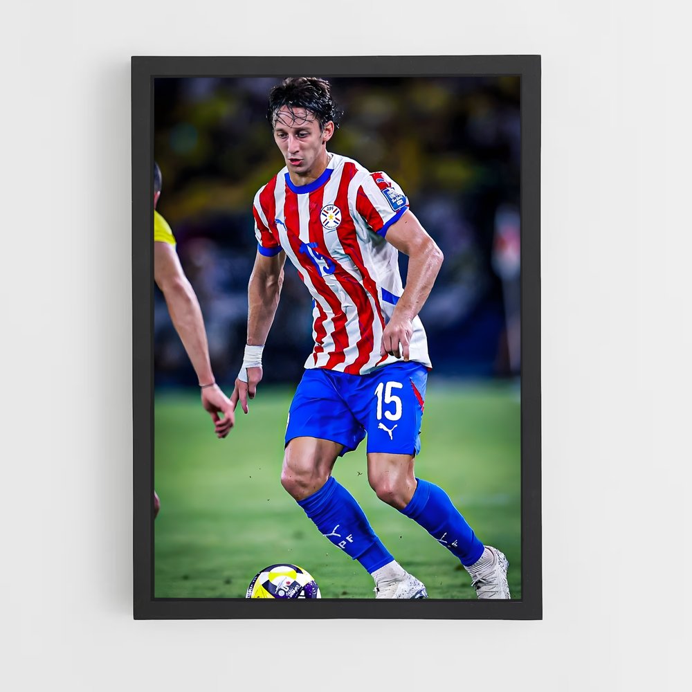 ap-paraguay national football team-4 cadre Noir