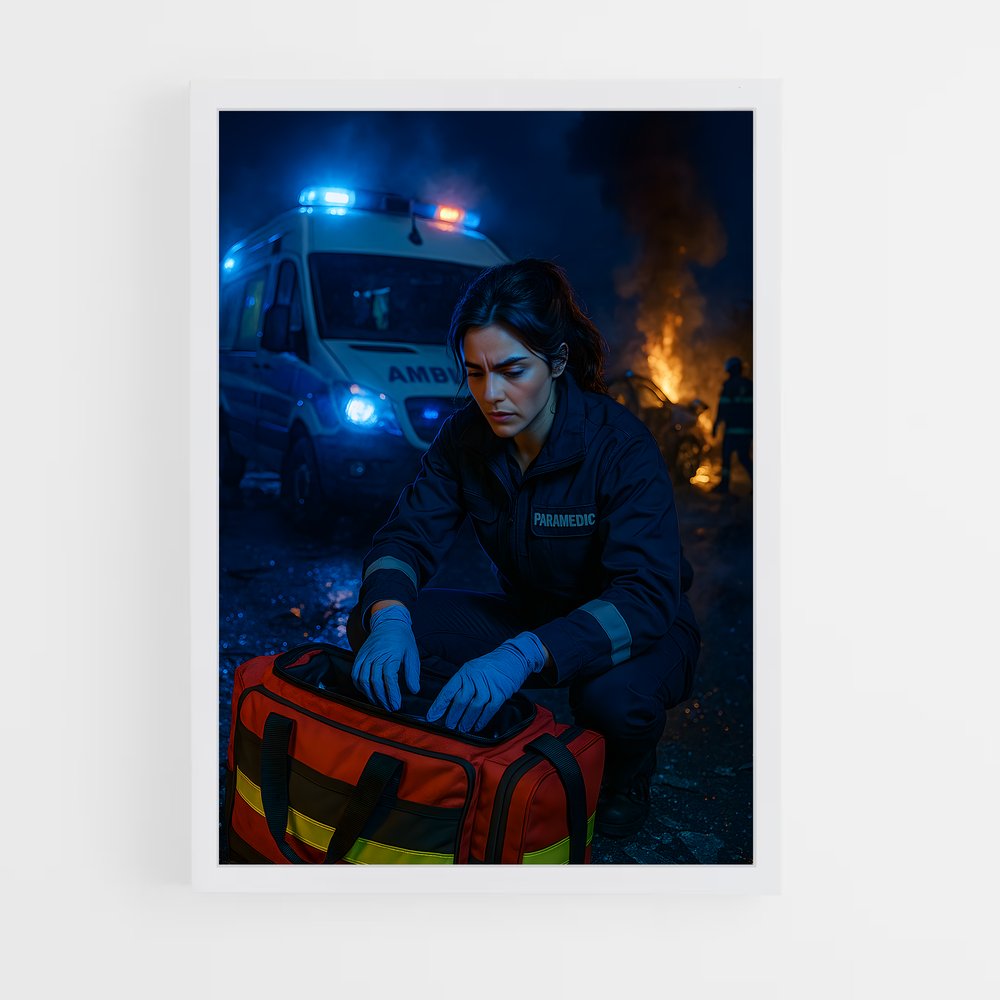 ap-paramedic-3 cadre Blanc