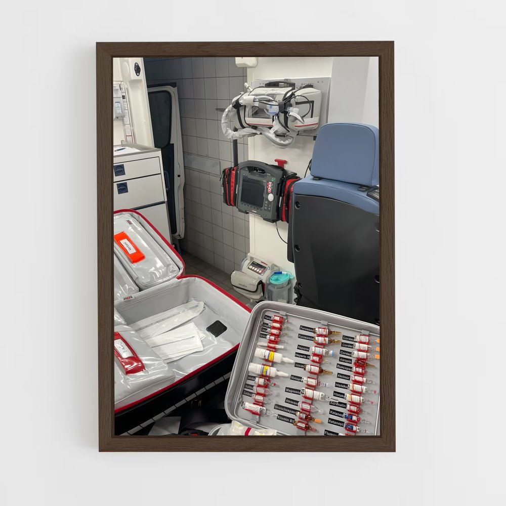 ap-paramedic-4 cadre Bois foncé