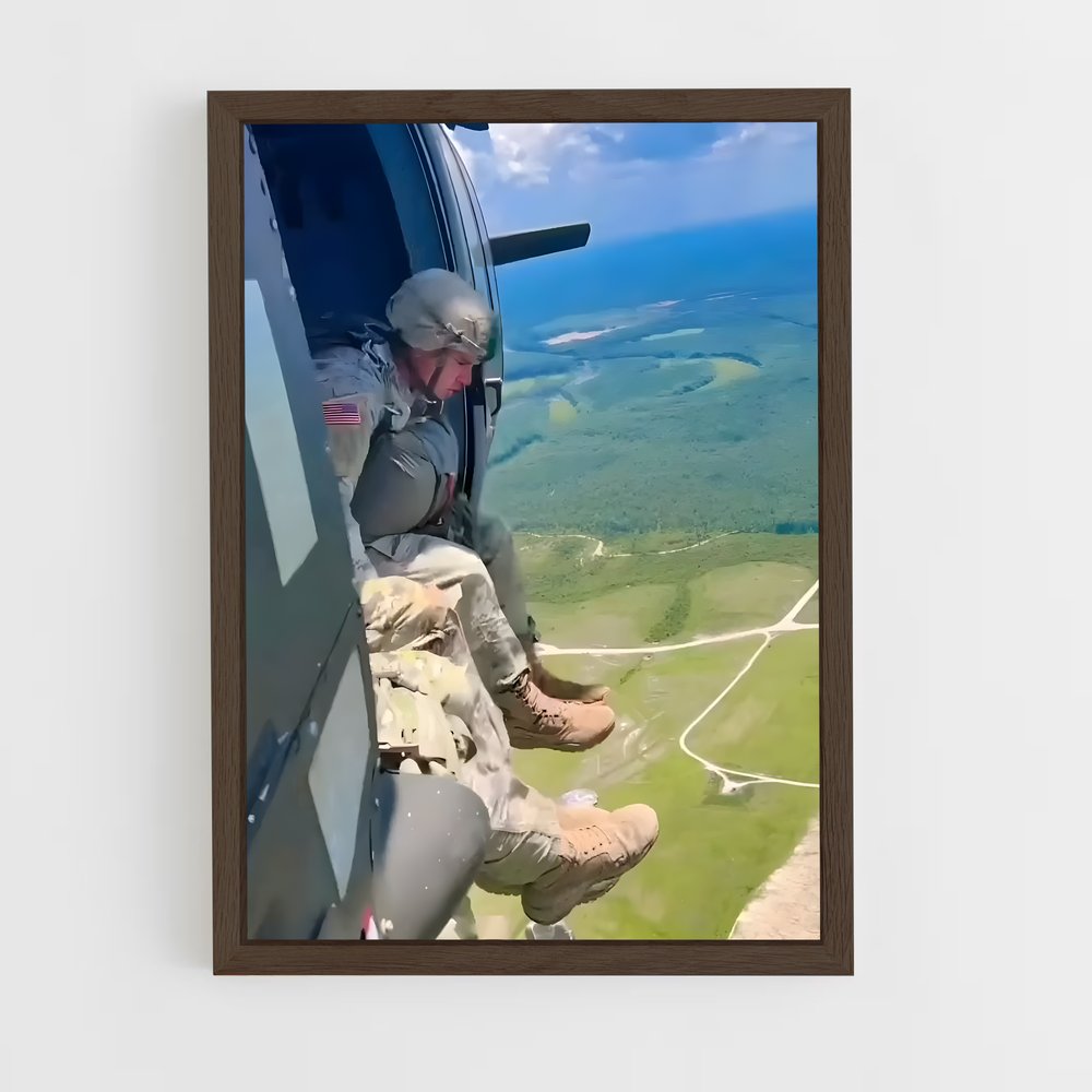 ap-paratrooper-2 cadre Bois foncé