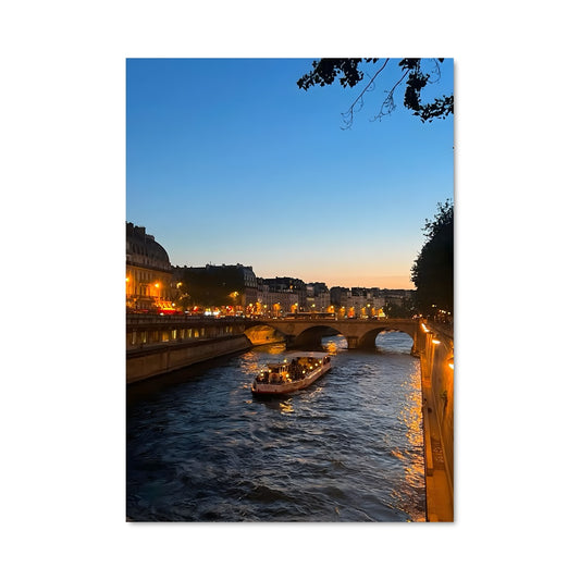 Poster Paris au Fil de l'Eau