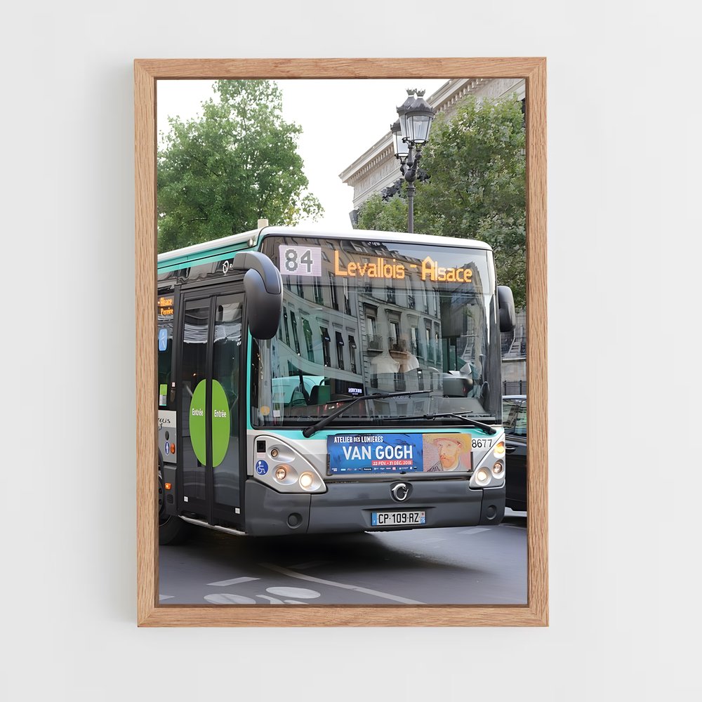 ap-paris bus-1 cadre Bois clair