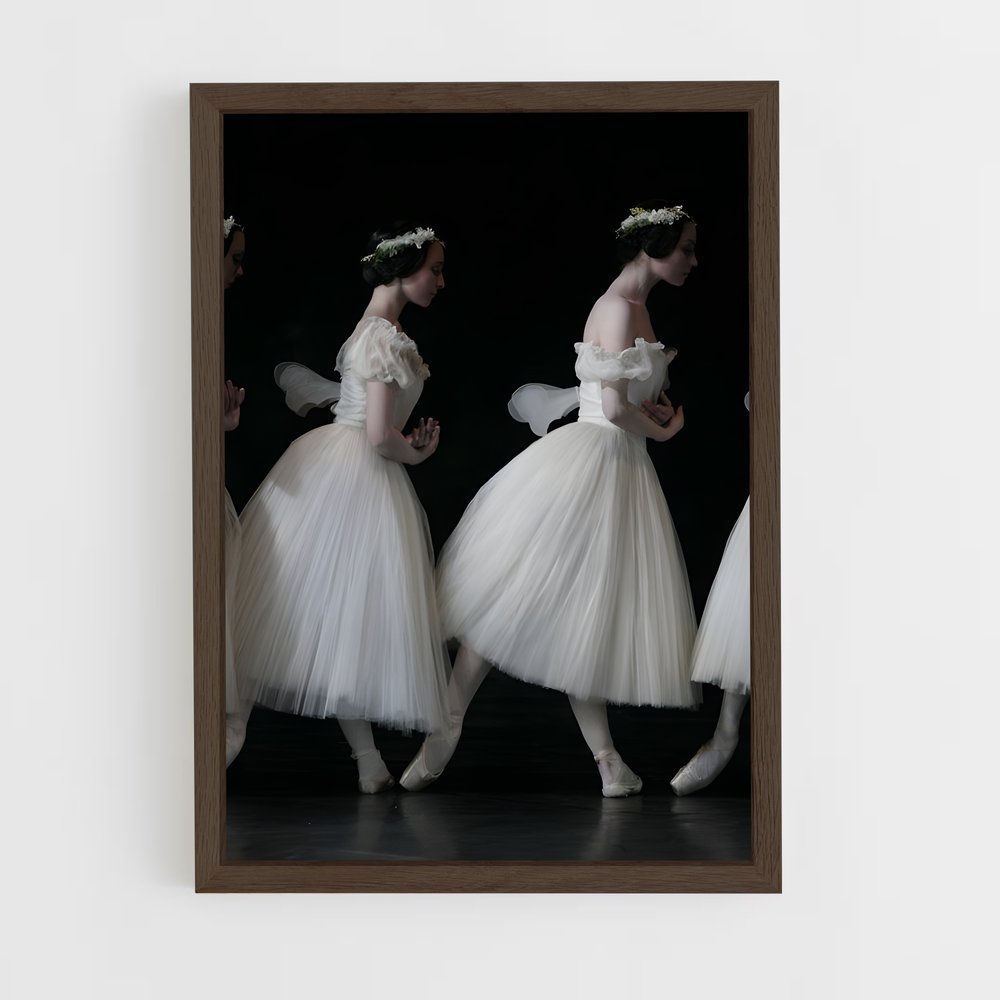 ap-paris opera ballet-4 cadre Bois foncé