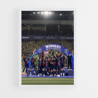 ap-paris saint-germain fc-8 cadre Blanc