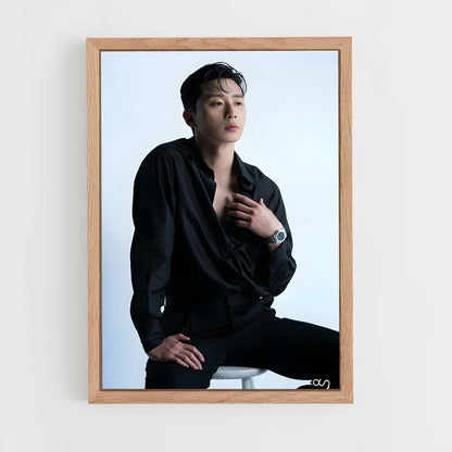 ap-park seo-joon-7 cadre Bois clair