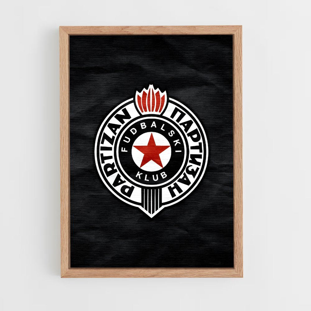 ap-partizan belgrade-1 cadre Bois clair