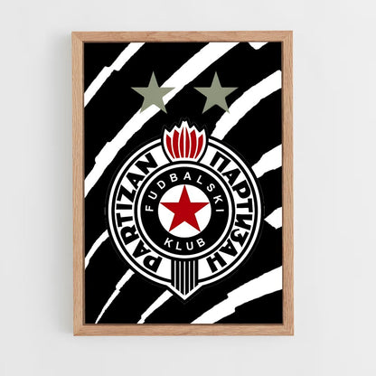 ap-partizan belgrade-3 cadre Bois clair