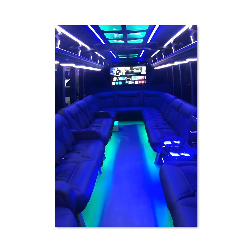 Poster Soirée Éclairée