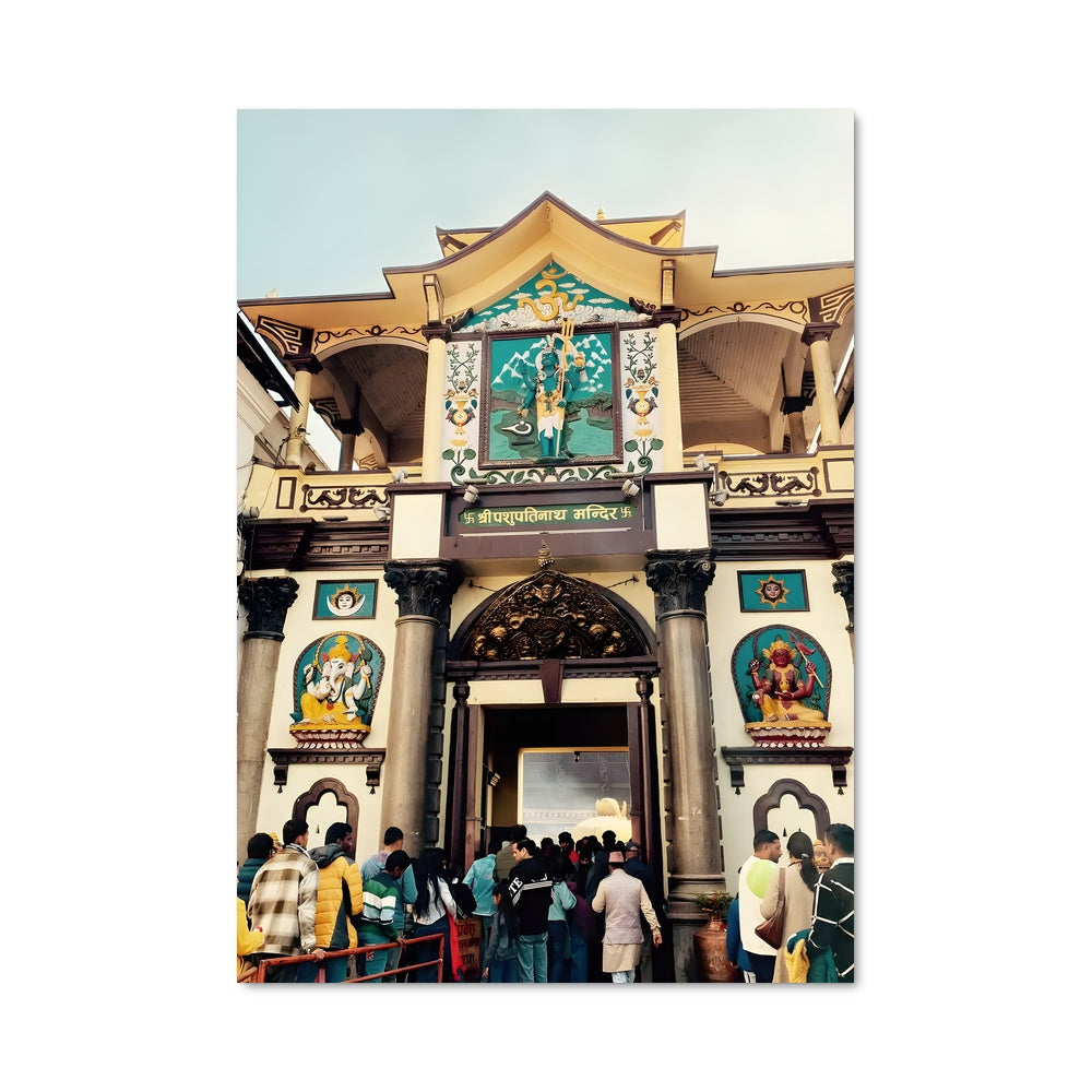 Poster Pashupatinath temple 88820
