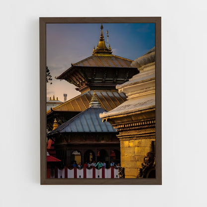 ap-pashupatinath temple-1 cadre Bois foncé