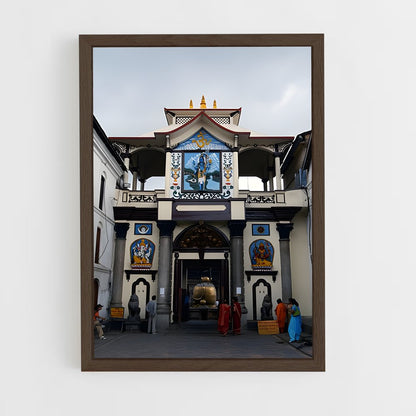 ap-pashupatinath temple-2 cadre Bois foncé
