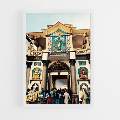 ap-pashupatinath temple-4 cadre Blanc
