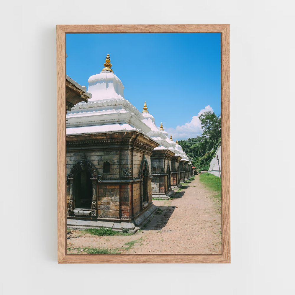 ap-pashupatinath temple-7 cadre Bois clair