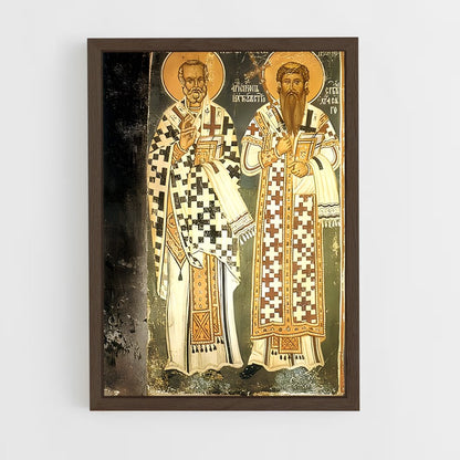 ap-patriarchate monastery-4 cadre Bois foncé