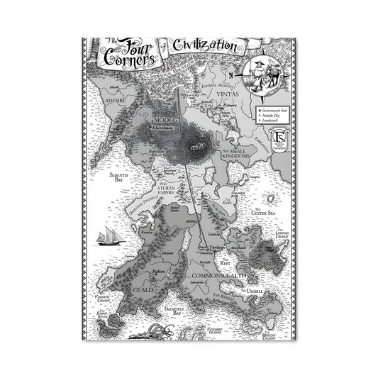 Poster Cartographie de Temerant
