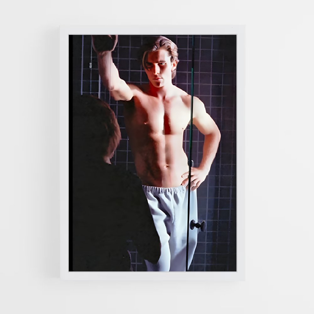 ap-patrick bateman-1 cadre Blanc