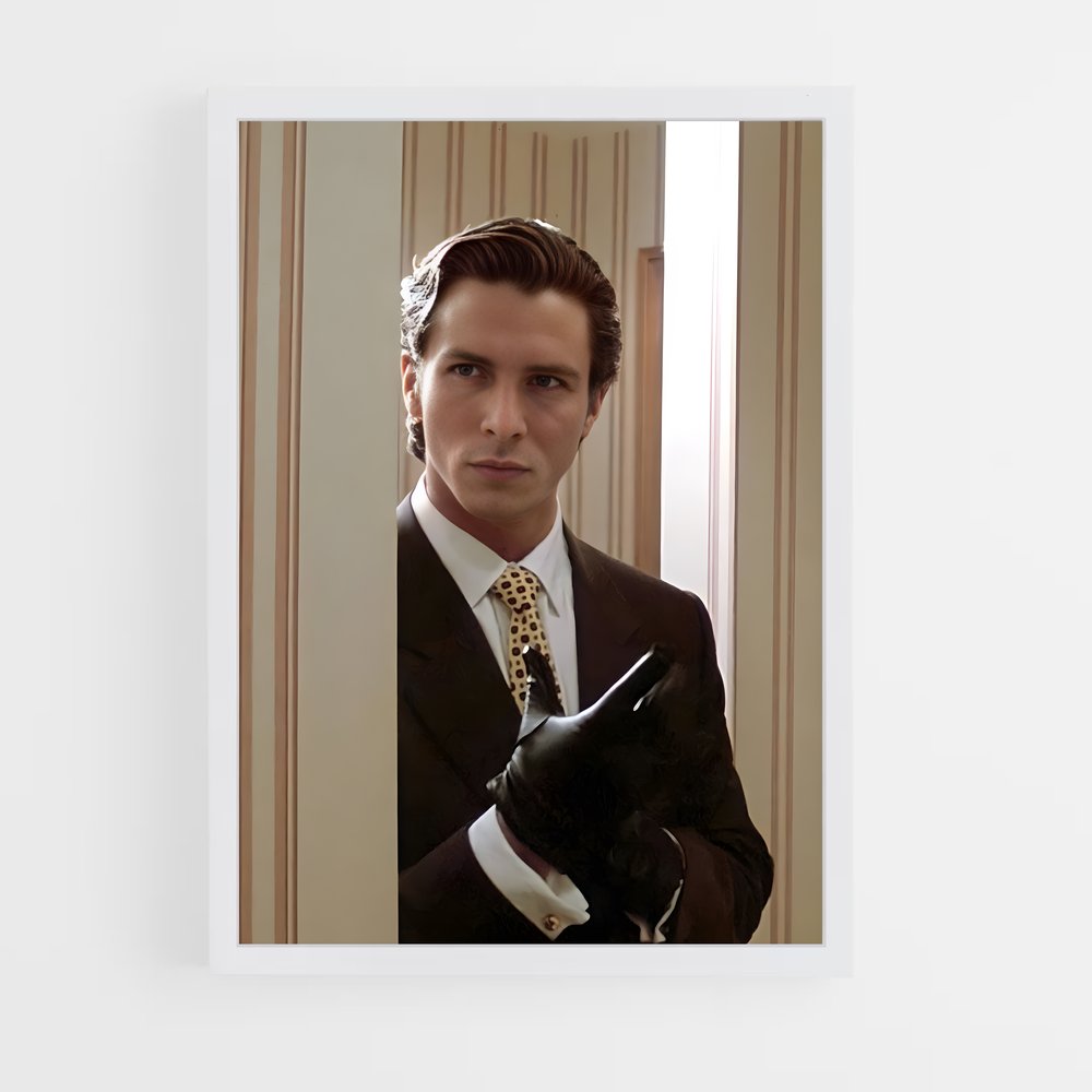 ap-patrick bateman-2 cadre Blanc