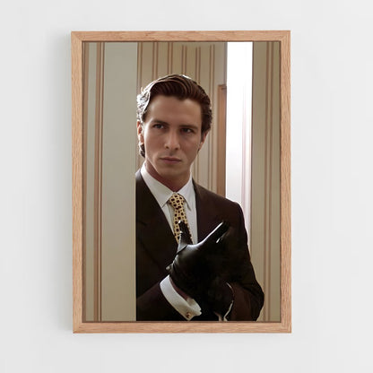ap-patrick bateman-2 cadre Bois clair